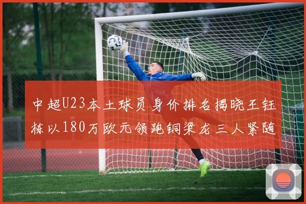 中超U23本土球员身价排名揭晓王钰栋以180万欧元领跑铜梁龙三人紧随其后
